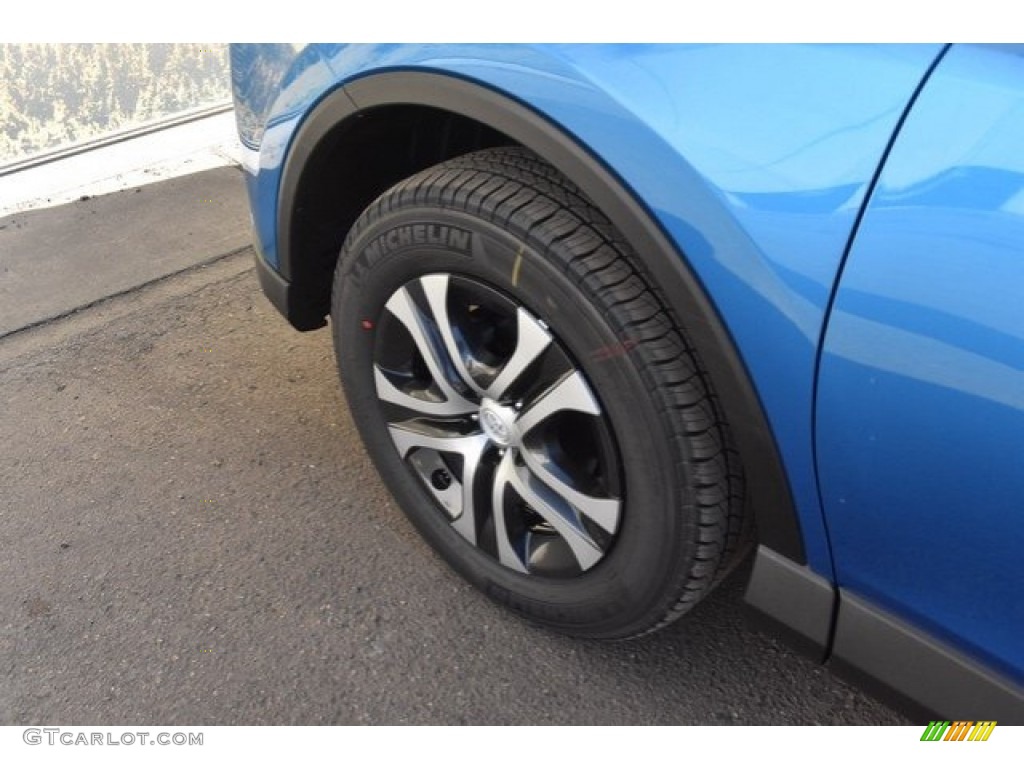 2018 RAV4 LE - Electric Storm Blue / Black photo #32