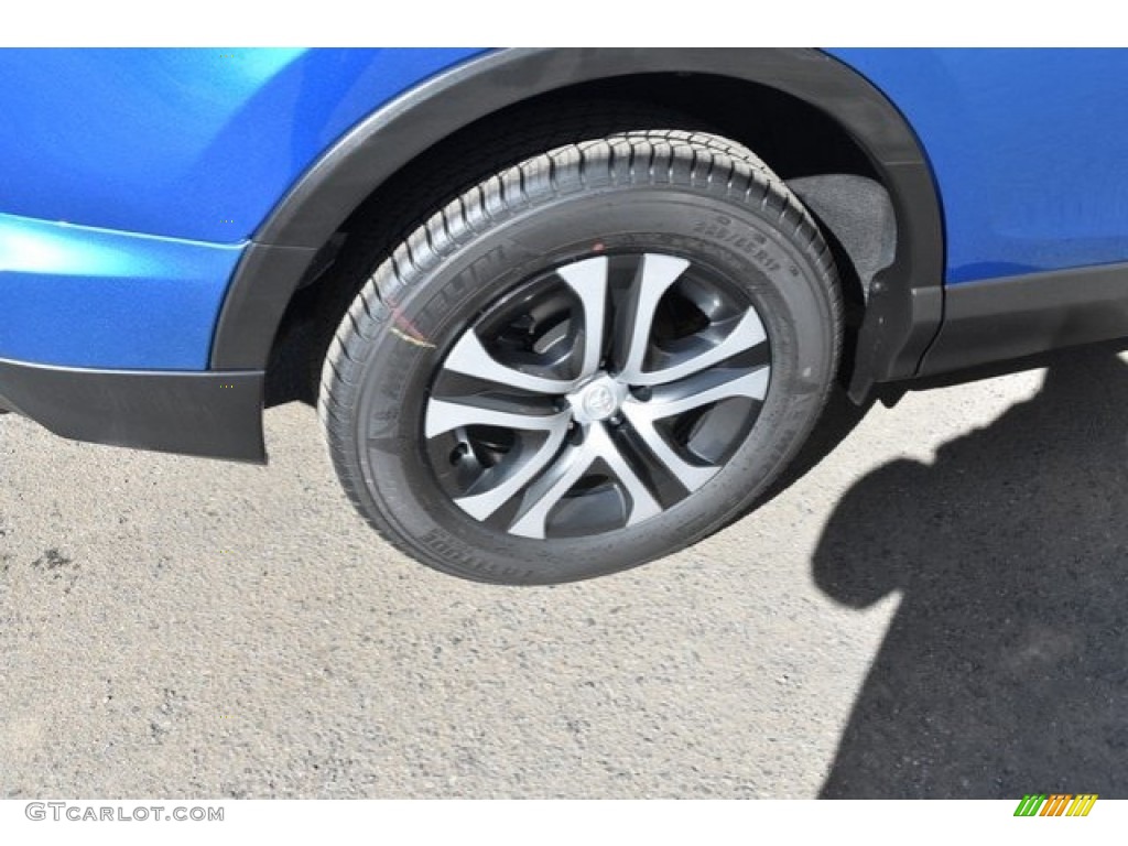 2018 RAV4 LE - Electric Storm Blue / Black photo #34