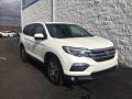 2018 White Diamond Pearl Honda Pilot EX-L AWD  photo #1