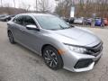 Lunar Silver Metallic - Civic LX Hatchback Photo No. 5