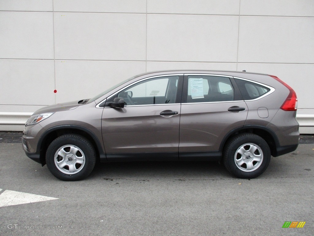 2015 CR-V LX AWD - Urban Titanium Metallic / Black photo #2