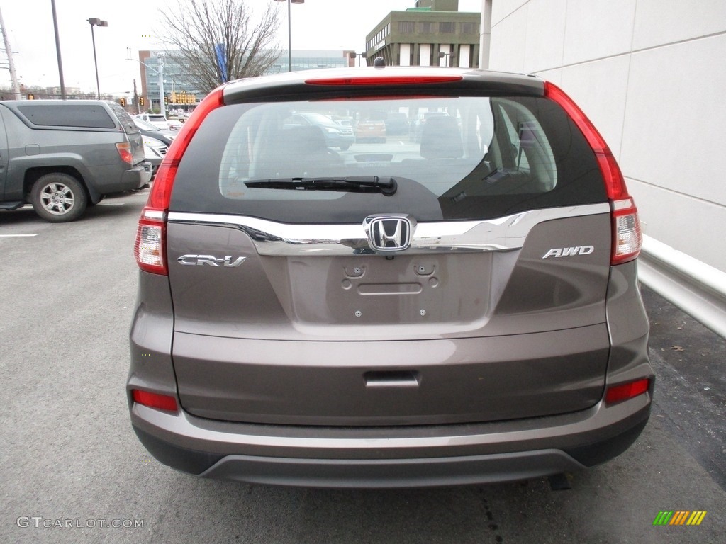 2015 CR-V LX AWD - Urban Titanium Metallic / Black photo #4