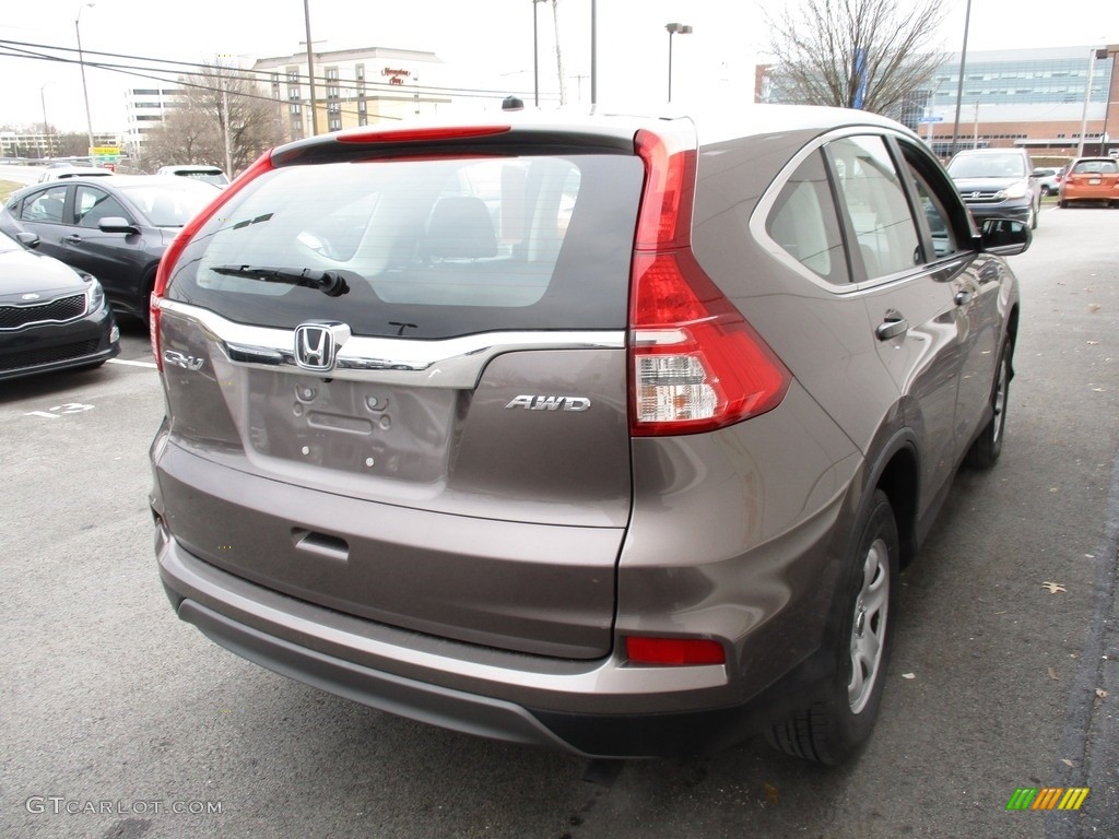 2015 CR-V LX AWD - Urban Titanium Metallic / Black photo #5