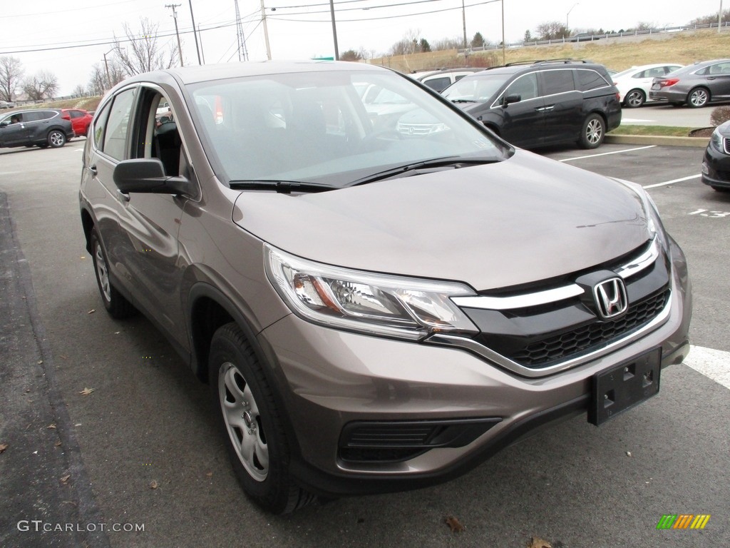 2015 CR-V LX AWD - Urban Titanium Metallic / Black photo #7