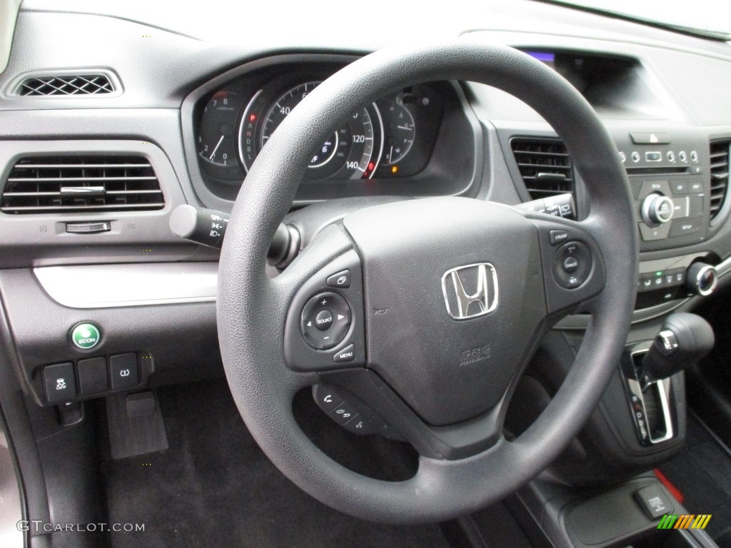 2015 CR-V LX AWD - Urban Titanium Metallic / Black photo #13
