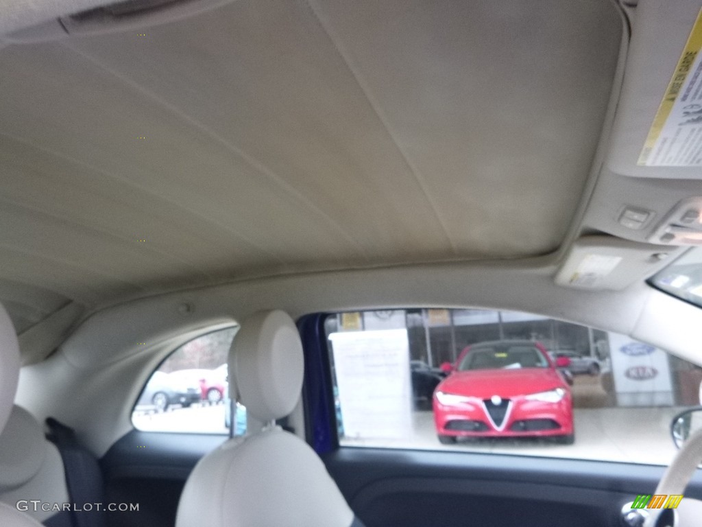 2013 500 c cabrio Pop - Azzuro (Blue) / Avorio/Nero (Ivory/Black) photo #14