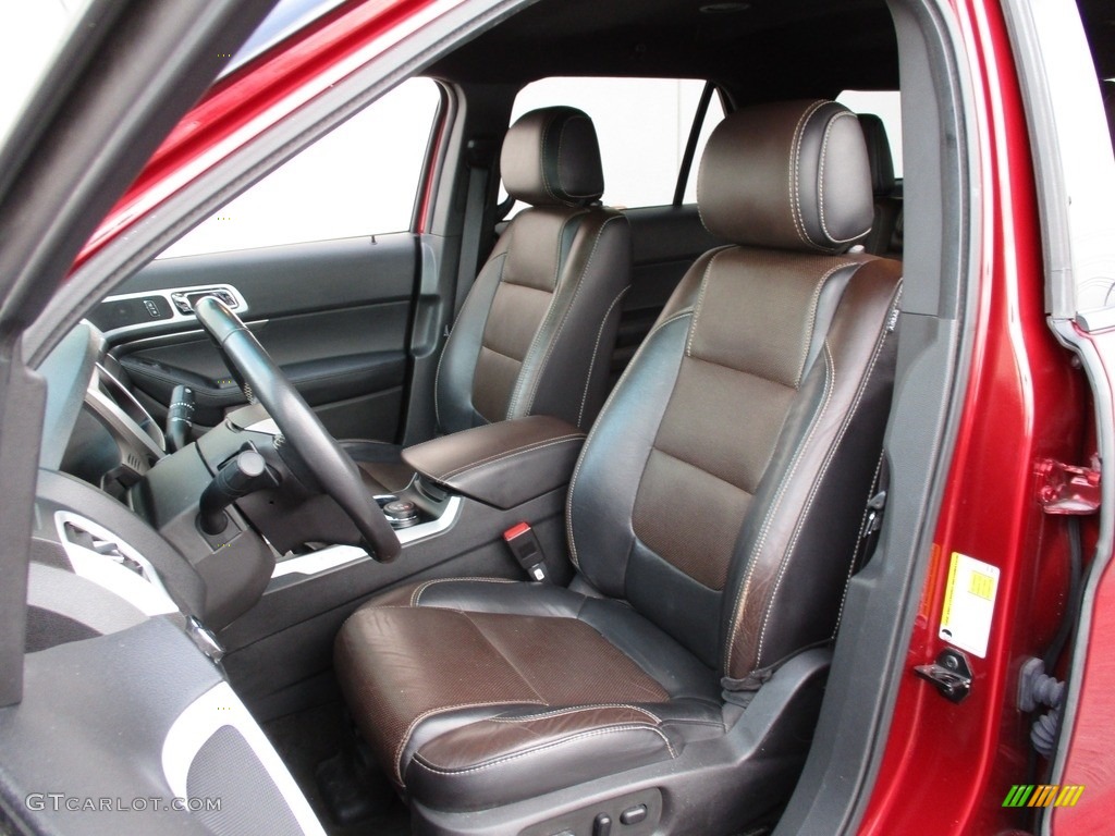 2014 Explorer Sport 4WD - Ruby Red / Sport Charcoal Black/Sienna photo #12