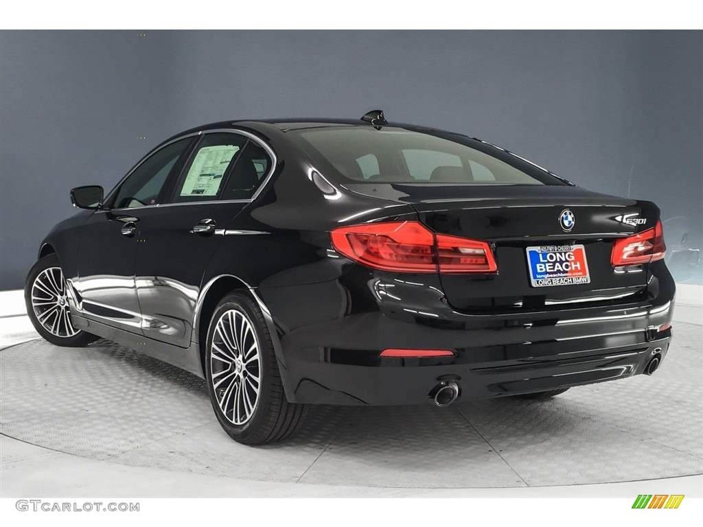 2018 5 Series 530i Sedan - Jet Black / Black photo #3