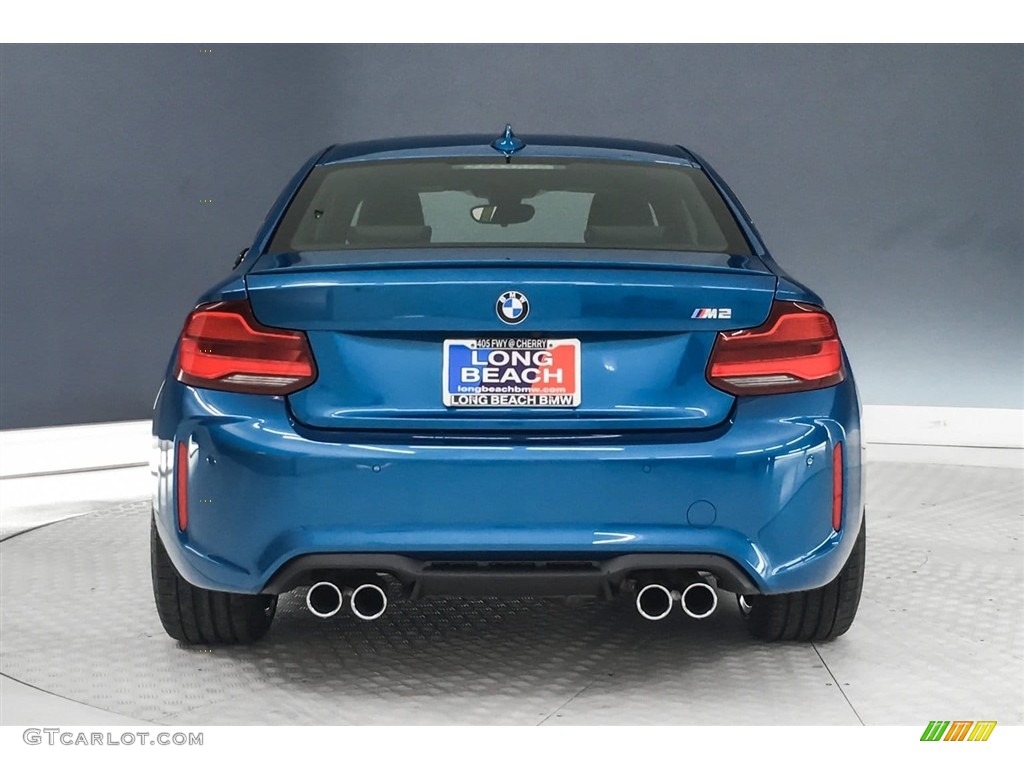2018 M2 Coupe - Long Beach Blue Metallic / Black photo #4