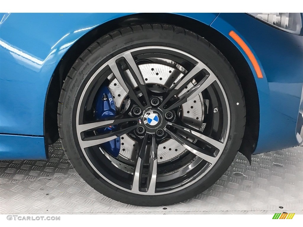2018 M2 Coupe - Long Beach Blue Metallic / Black photo #9