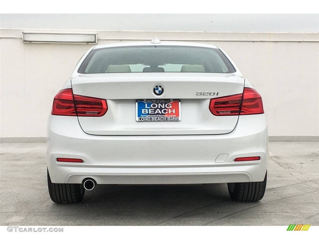 2018 3 Series 320i Sedan - Alpine White / Venetian Beige photo #4