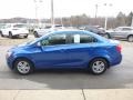 2016 Kinetic Blue Metallic Chevrolet Sonic LT Sedan  photo #6