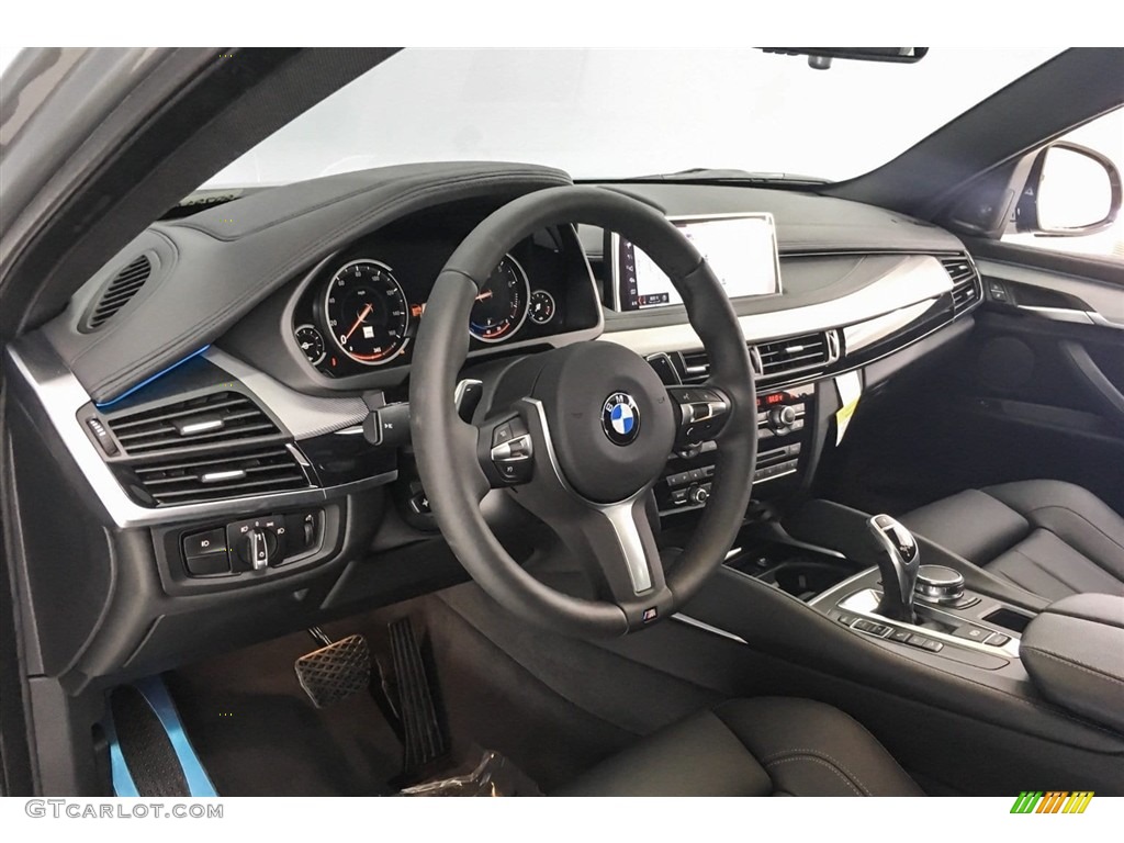 2018 BMW X6 xDrive35i Black Dashboard Photo #125903171