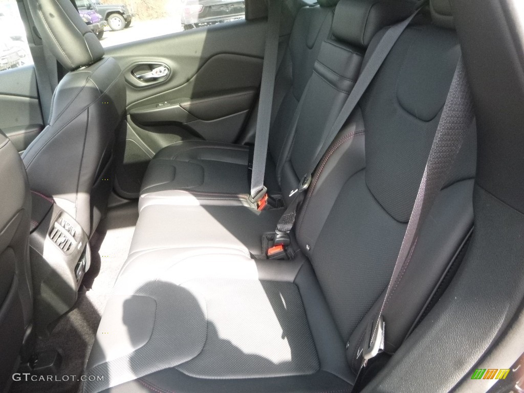 2019 Jeep Cherokee Trailhawk Elite 4x4 Rear Seat Photo #125904623