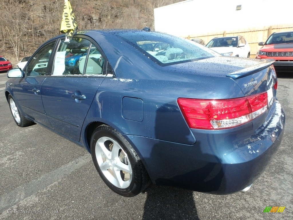 2008 Sonata SE V6 - Deepwater Blue / Gray photo #3