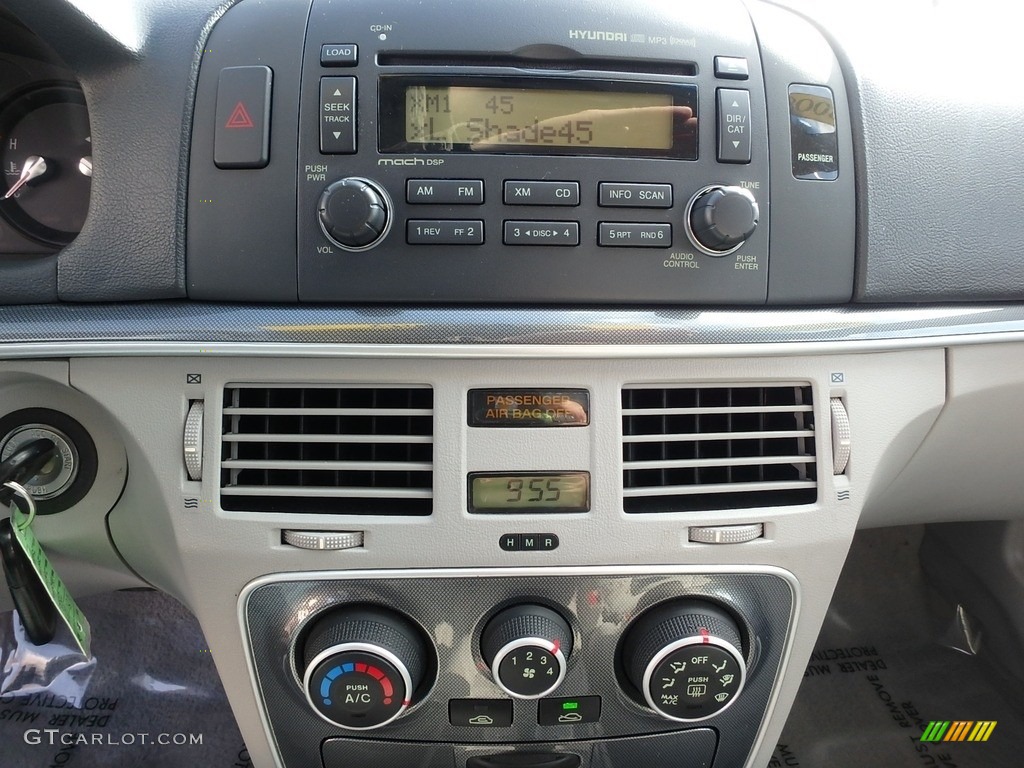2008 Sonata SE V6 - Deepwater Blue / Gray photo #19