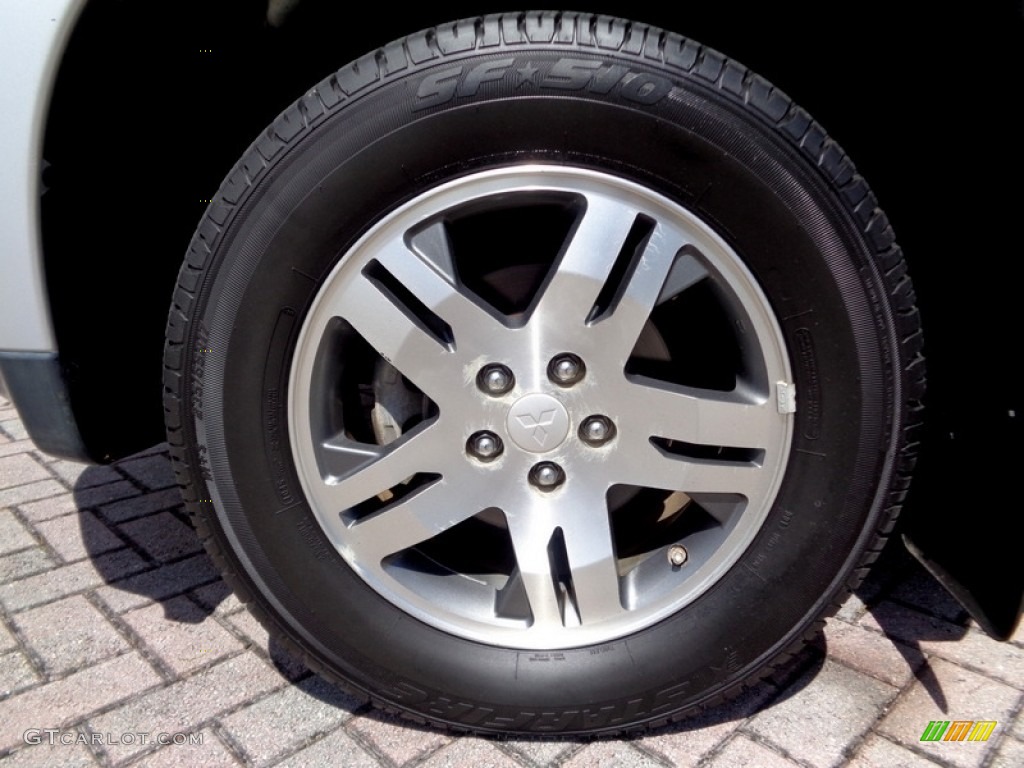 2006 Endeavor LS - Liquid Silver Metallic / Charcoal photo #41