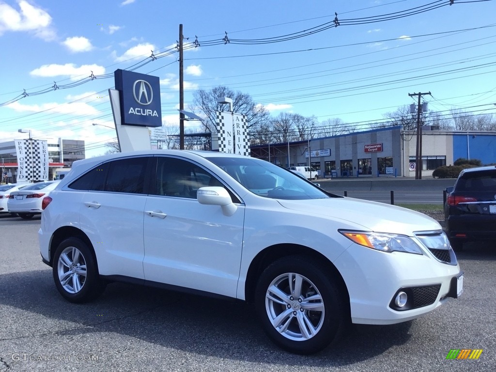 2015 RDX Technology - White Diamond Pearl / Parchment photo #1