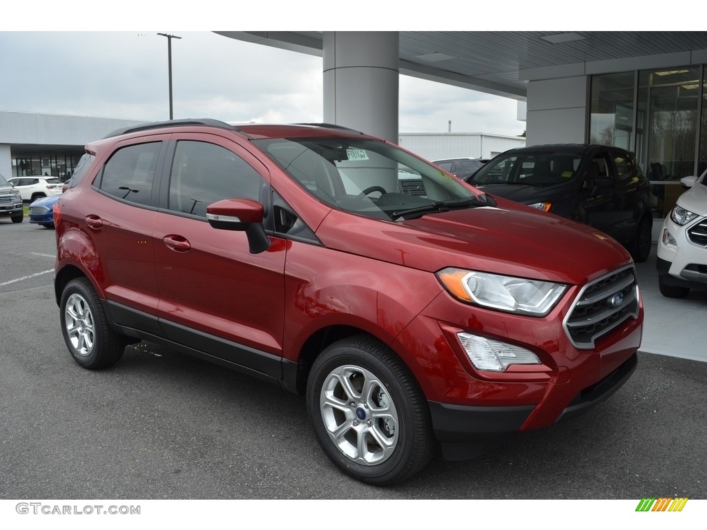 Ruby Red 2018 Ford EcoSport SE Exterior Photo #125910825