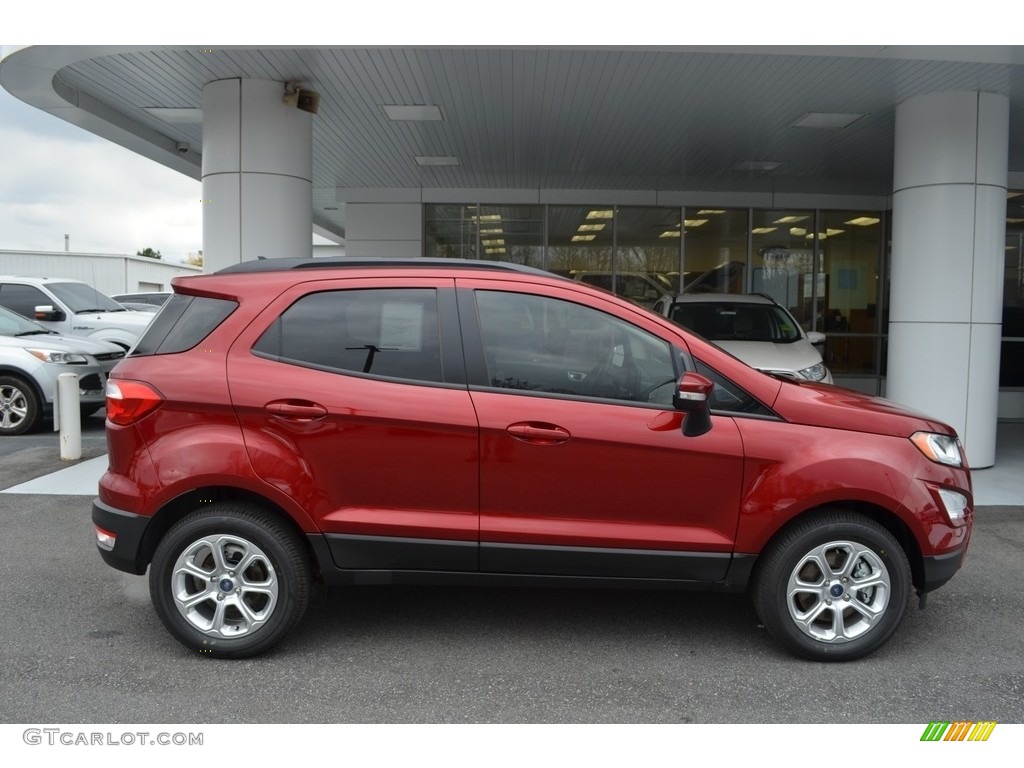 Ruby Red 2018 Ford EcoSport SE Exterior Photo #125910846