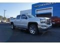 Quicksilver Metallic - Sierra 1500 SLT Crew Cab 4WD Photo No. 1