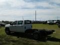 Summit White - Silverado 3500HD Work Truck Crew Cab 4x4 Chassis Photo No. 4
