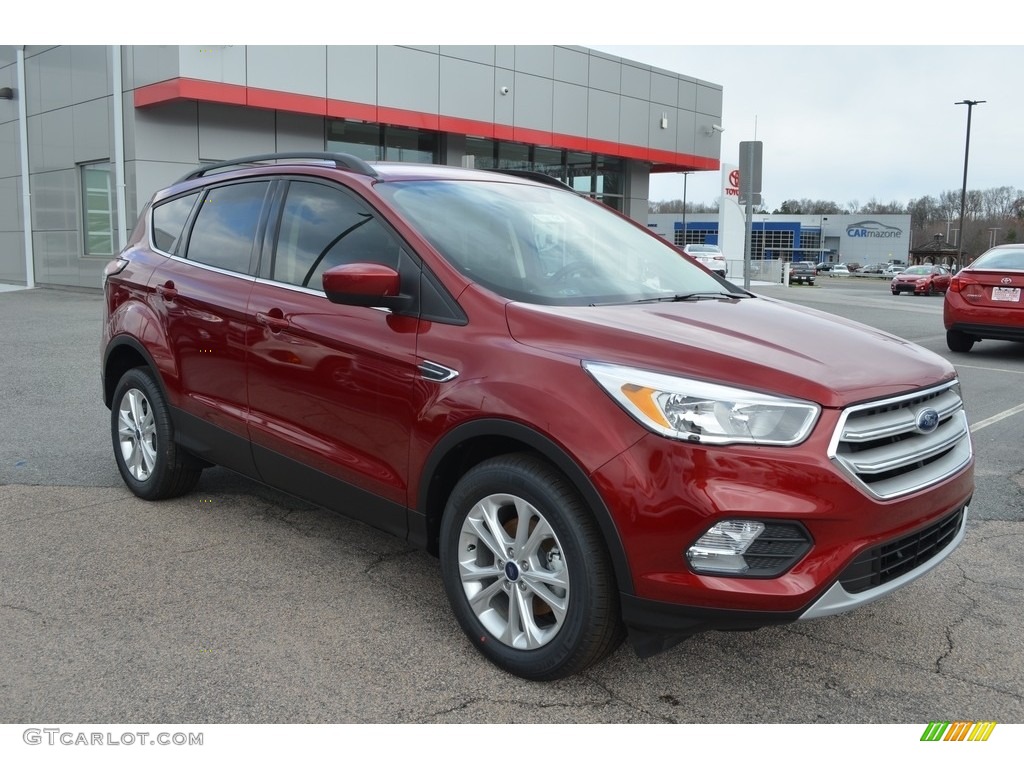 2018 Escape SE - Ruby Red / Medium Light Stone photo #1