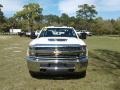 Summit White - Silverado 3500HD Work Truck Crew Cab 4x4 Chassis Photo No. 8
