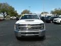 Summit White - Silverado 3500HD Work Truck Regular Cab 4x4 Stake Truck Photo No. 8