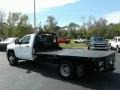 Summit White - Silverado 3500HD Work Truck Regular Cab 4x4 Stake Truck Photo No. 3