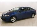 Dyno Blue Pearl - Civic LX Sedan Photo No. 3