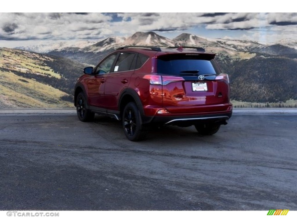 2018 RAV4 Adventure AWD - Ruby Flare Pearl / Ash photo #3