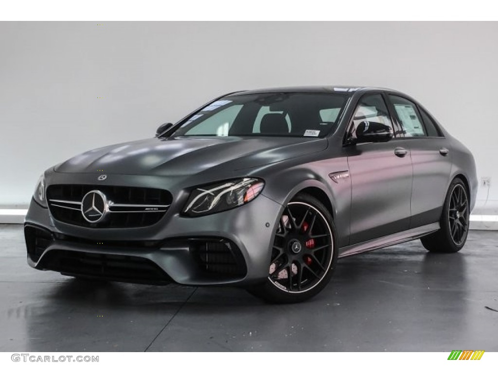 designo Selenite Grey Magno (Matte) 2018 Mercedes-Benz E AMG 63 S 4Matic Exterior Photo #125919624