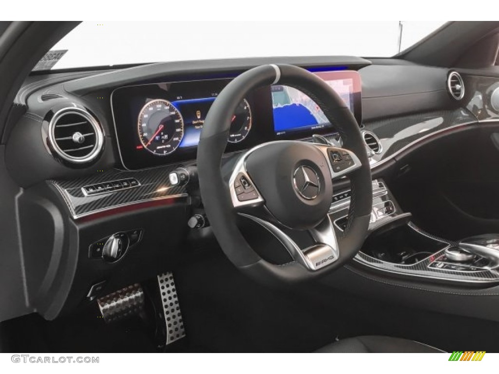 2018 Mercedes-Benz E AMG 63 S 4Matic Black Dashboard Photo #125919745