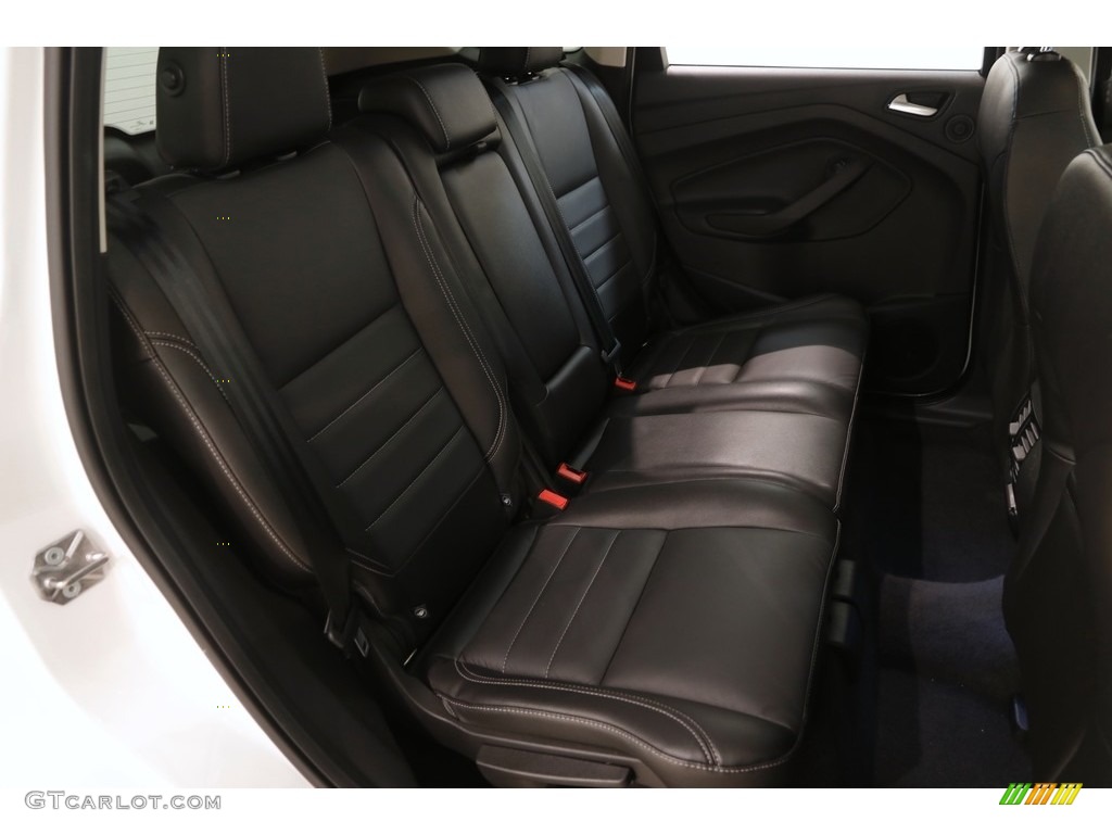 2015 Escape Titanium 4WD - White Platinum Metallic Tri-Coat / Charcoal Black photo #14