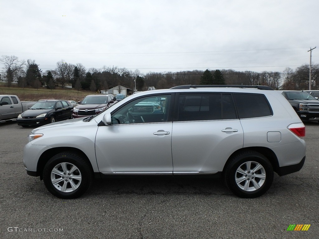 2013 Highlander SE 4WD - Classic Silver Metallic / Black photo #13