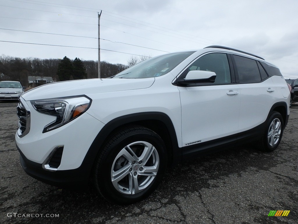 2018 Terrain SLE AWD - Summit White / ­Jet Black photo #1