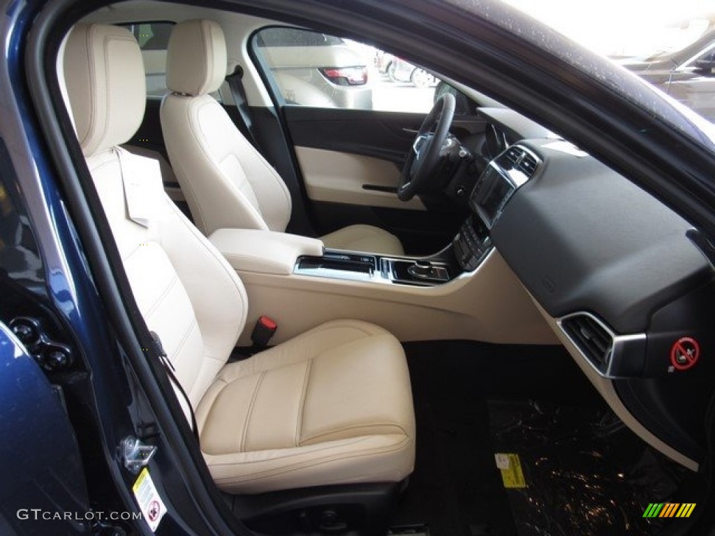 2018 XE 25t Prestige - Loire Blue Metallic / Latte photo #5