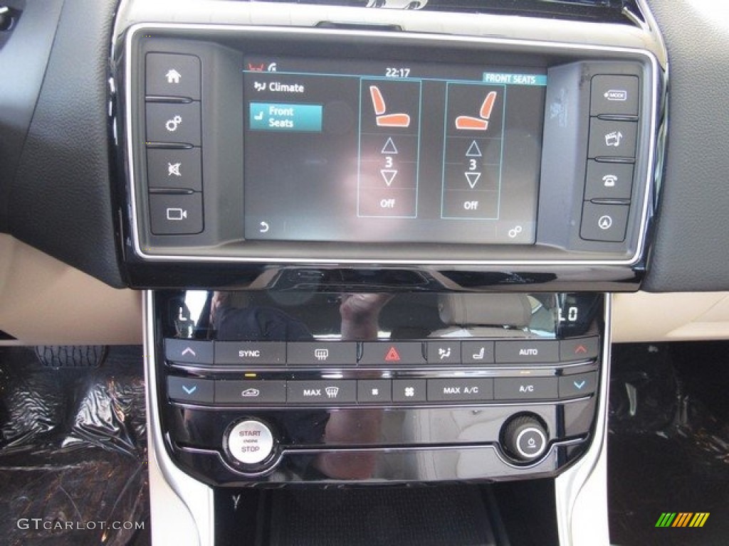 2018 XE 25t Prestige - Loire Blue Metallic / Latte photo #37