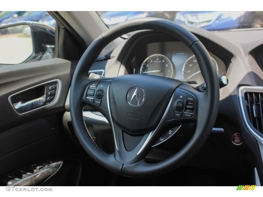 2018 TLX Sedan - Lunar Silver Metallic / Ebony photo #24