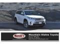 Blizzard White Pearl - Highlander XLE AWD Photo No. 1