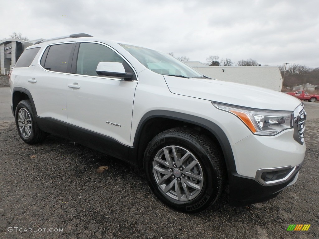 2018 Acadia SLE AWD - White Frost Tricoat / Jet Black photo #3