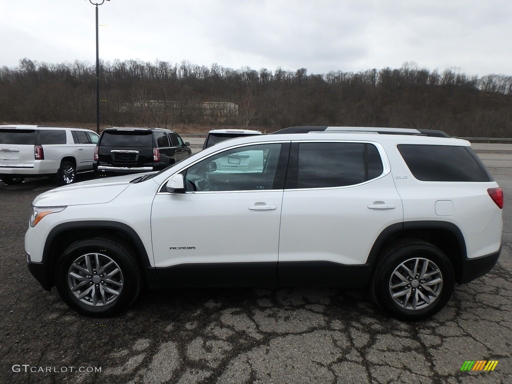 2018 Acadia SLE AWD - White Frost Tricoat / Jet Black photo #8