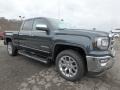 Front 3/4 View of 2018 Sierra 1500 SLT Double Cab 4WD