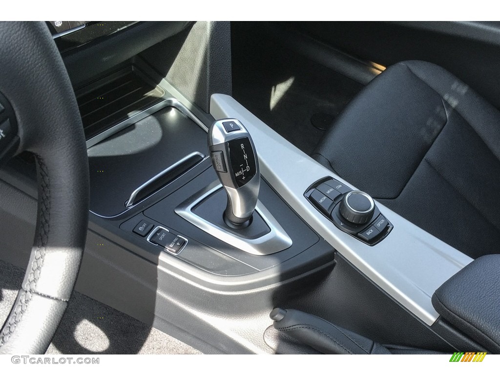 2018 3 Series 320i Sedan - Glacier Silver Metallic / Black photo #7