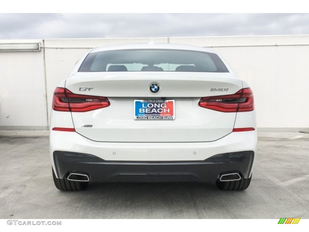 2018 6 Series 640i xDrive Gran Turismo - Alpine White / Black photo #4