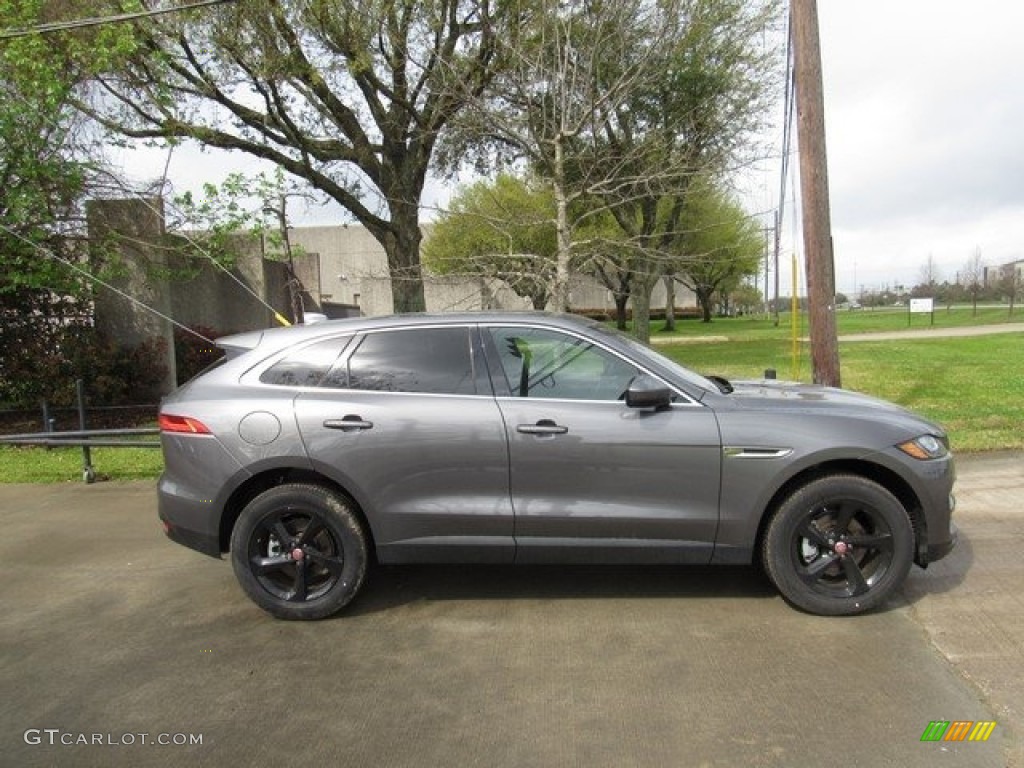 2018 F-PACE 25t AWD Prestige - Corris Grey Metallic / Ebony photo #6