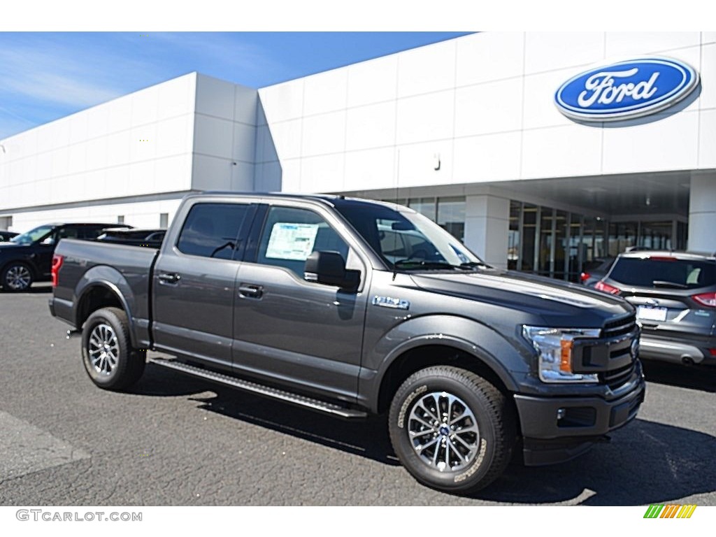 2018 F150 XLT SuperCrew 4x4 - Magnetic / Earth Gray photo #1