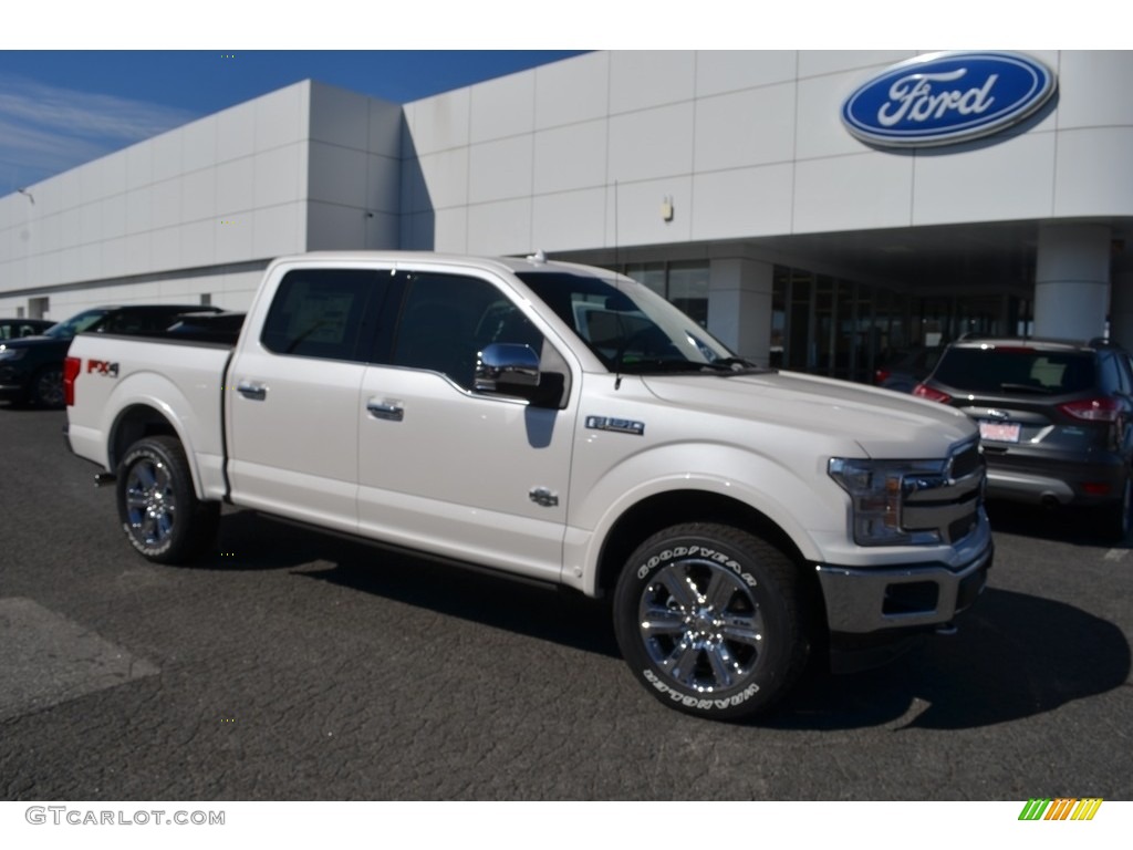 White Platinum Ford F150