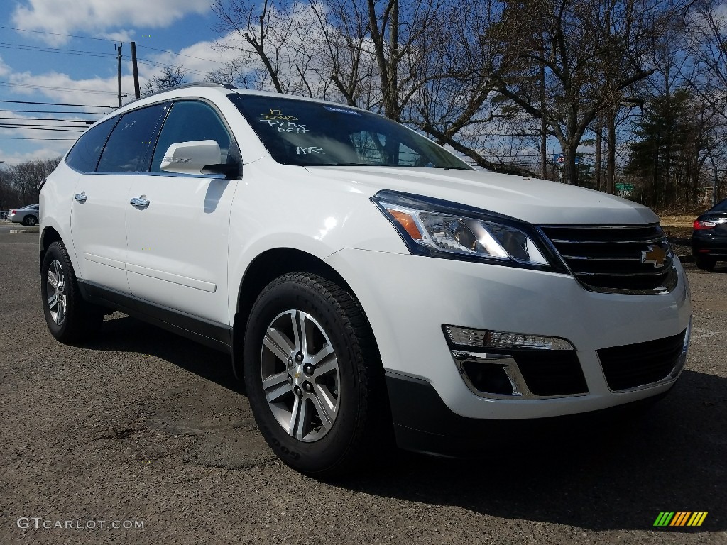 2017 Traverse LT - Summit White / Ebony photo #1